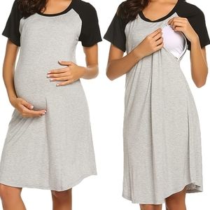 Maternity Nursing Nightgown